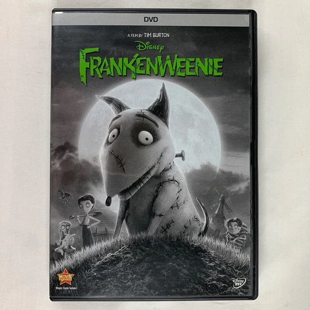Frankenweenie (DVD, 2012) by Tim Burton starring Robert Capron, Winona Ryder