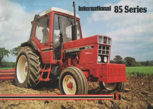 A3 Case McCormick International Harvester Tractor Brochure Poster 885XL Rare