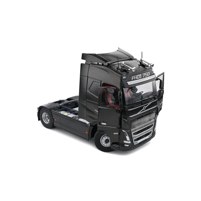 Solido Soli2400102 VOLVO FH16 GLOBETROTTER XL – BLACK METALLIC – 2021 1/24 2