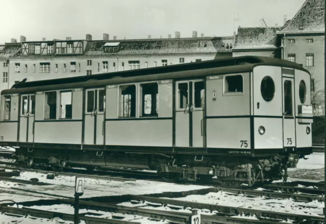 "Altes Foto"- U-Bahn Berlin TypB 1 3. Lfg Baujahr 1925