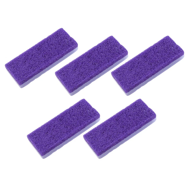 5 Pcs Strumenti Per Unghie Pietra Pomice Doppia Faccia Pedicure Attrezzi Chiodo