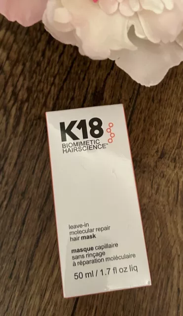 k18 leave-in molecular repair hair mask