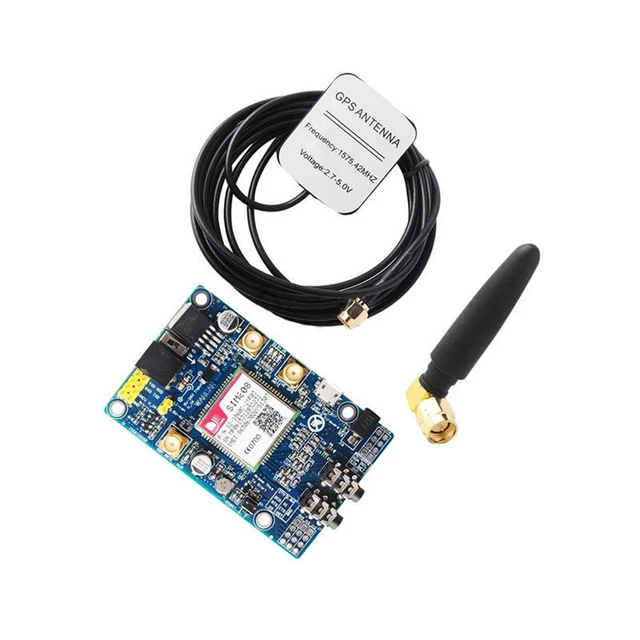 SIM808 SHIELD Module GSM GPRS GPS Development Board SMA GSM GPS Antenna US