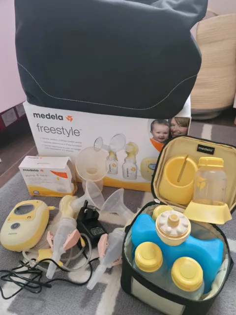 Medela Freestyle Double Electric Breast Pump - Used - with box