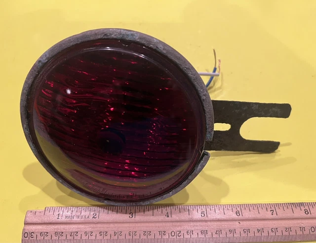 Stop Light Lamp Signal License Plate Topper ￼￼ Chev Pontiac Buick Olds Cad Truck