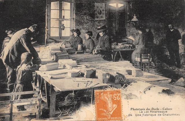 Cpa 46 The Picturesque Lot A Torch Factory