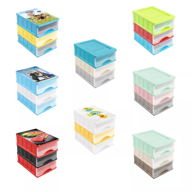 Schubladenbox A5 Box Schubladen Kiste Aufbewahrungskiste Viele Farben 24x17x25