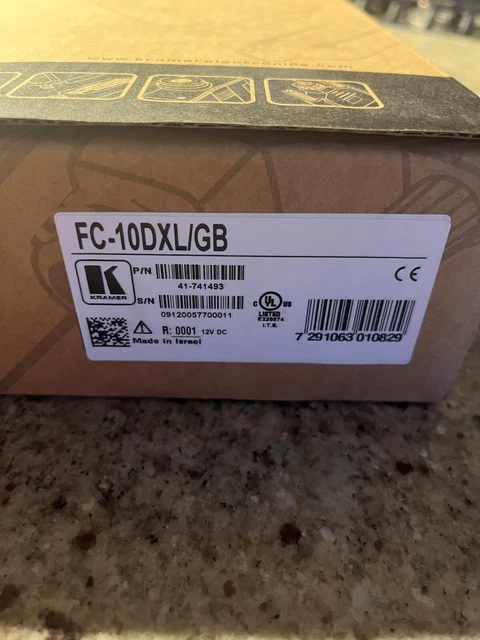 NEW sealed KRAMER FC-10DXL / GB  Composite Video Component Transcoder