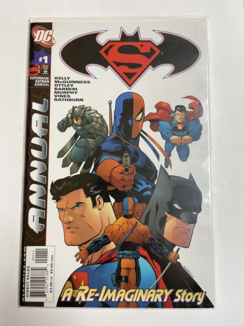 Superman/Batman Annual #1 DC Comics 2006 Backed NM