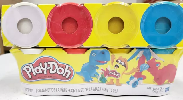 Play-Doh Classic Canister Retro Set with 6 Non-Toxic Colors
