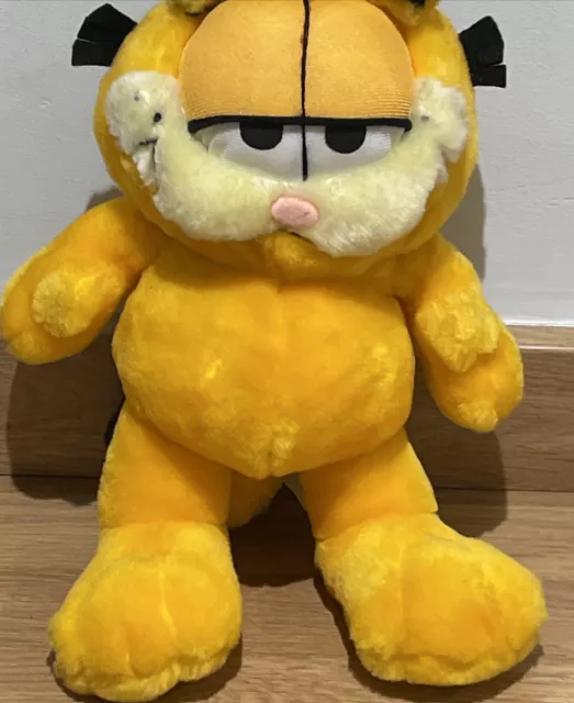 Vintage Garfield Plush Soft Toy Cat Play By Play 3