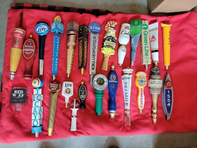 Miller Yuengling Sam Adams Shock Top Corona Fat Tire Lite 25 Beer Tap Handles