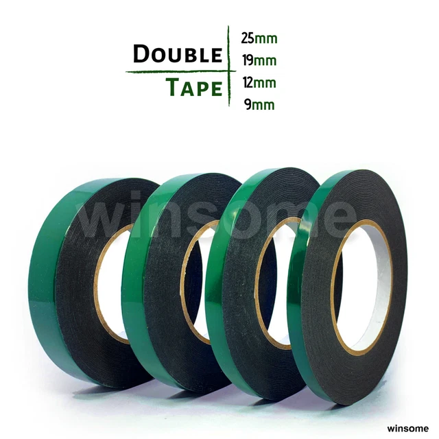 10M DOUBLE SIDED Foam Sponge Tape Extra Strong Adhesive Roll Sticky