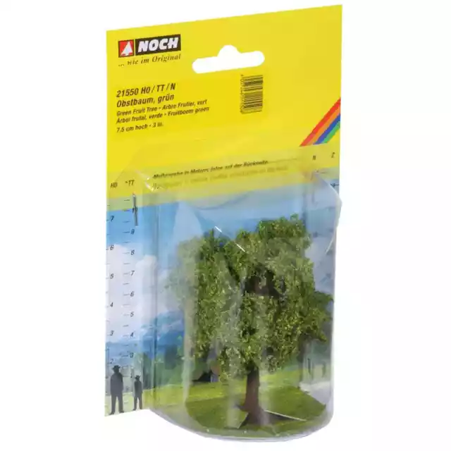 Noch 21550 Ho Tt N Decor Arbre Fruitier Vert De 7,5 Cm 1 Pieces Ho Tt N