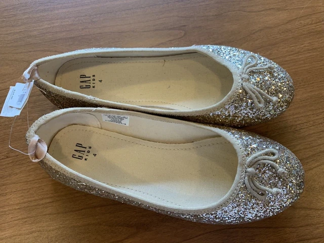 Gap glitter ballet shop flats