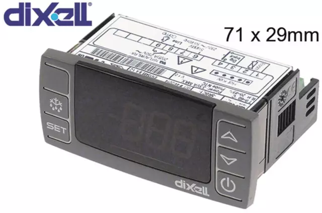 DIXELL XR02CX-5N0C1 Elektronikregler für Frenox BGH4-TG, BGH2-TG, VNLF14-3T AC