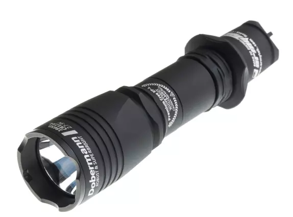 Armytek Dobermann Pro 1x18650 / 2x(R)CR123 1250 Lumens (Warm) CREE XP-L HI LED F