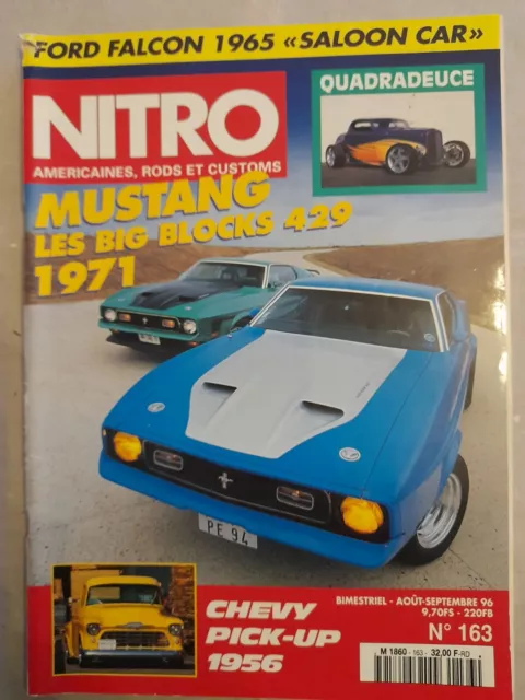 NITRO n°163 MUSTANG 429 '71/BUICK'41 SPECIAL CAB/VIPER GTS'97/DODGE'58+ poster