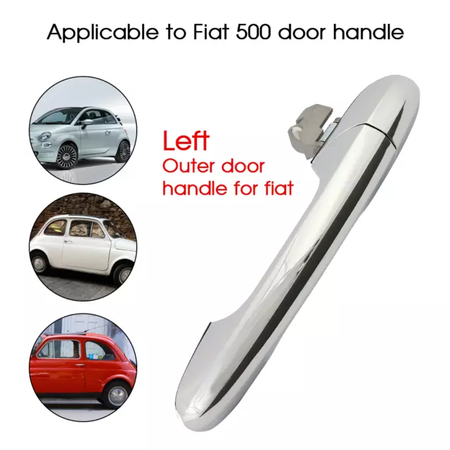 Türgriff Fiat 500 new outer door handles