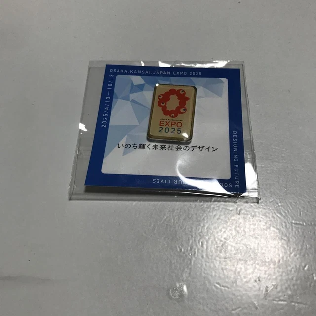 OSAKA EXPO 2025 Pin Badge Official Licensed Future Society