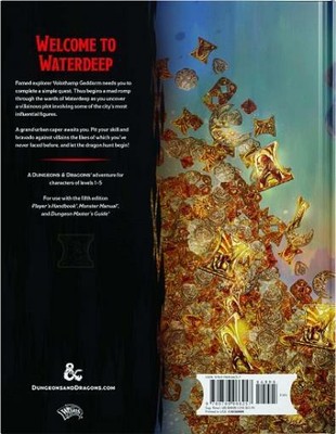 wotc d d 5th ed waterdeep dragon heist vg 31 27 wotc d d 5th ed waterdeep dragon heist vg 31 27