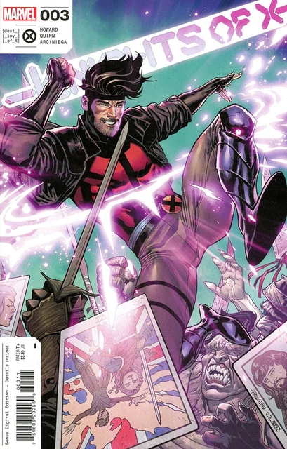 Knights of X #3 2022 Unread Yanick Paquette Main Cover Marvel Comic Book Howard
