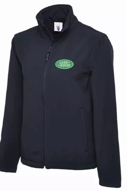 Land Rover Branded embroidered Soft Shell Jacket.  Waterproof and Breathable.