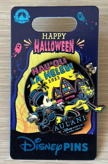 Disney Aulani 2023 Halloween Pin GLOWS IN DARK!!!