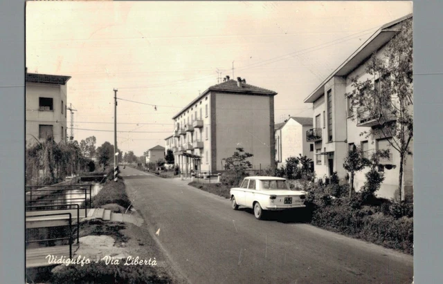 Pavia Vidigulfo via Libertà auto epoca F. Grande  spedita