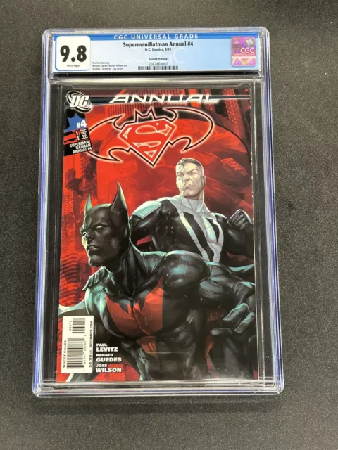 Superman / Batman Annual #4 - CGC 9.8 - 2nd Print - 1st Batman Beyond Christmas