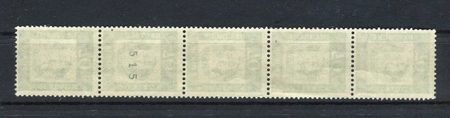 Berlin 210 Bedeutende Deutsche 70 Pf. 5erstreifen Nummer 515 postfrisch (9334)