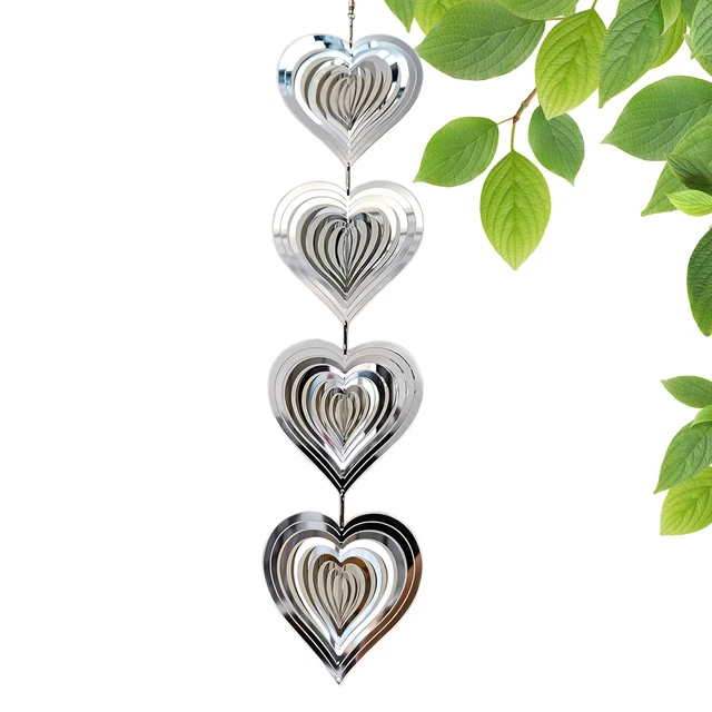 Garten Windspiel Metall - Buntes Windspiel Für Draußen & Innen 29,5cm