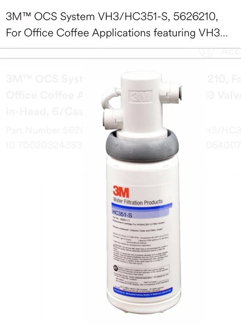 3M 5626210 OSC Replacement Cartridge for 3M VH3/HC351-S Water Filtration System