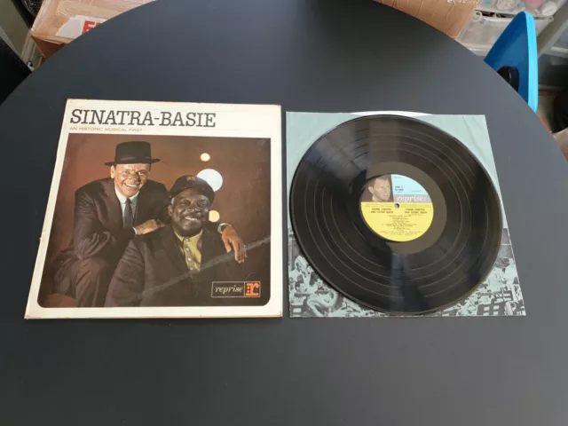 Sinatra Basie An Historic Musical Firs Uk 12" Vinyl Schallplatte Lp                 