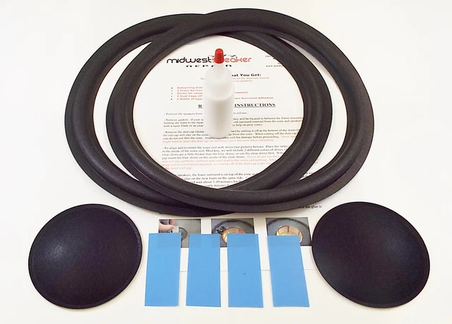 SS Audio FSK-12A Foam Edge Repair Kit – For Kenwood JL 760-865, 12