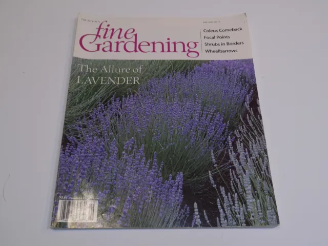 Taunton's Fine Gardening Magazine June 2000 Lavender Coleus Comeback Shrub Focal