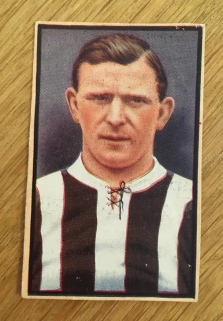 Notts County Player Trade Card by Sport & Adventure 1922 Famous Footballers