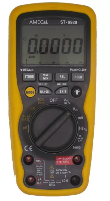 Multimètre numérique professionnel TRMS Extech EX430A