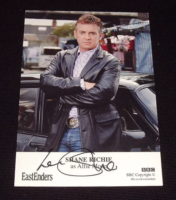 Shane Ritchie / Alfie Moon..autographed Hand Signed Cast Card Bbc Eastenders
