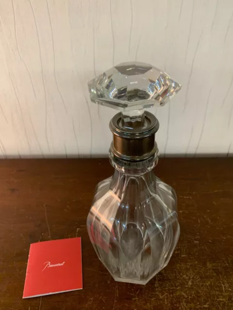 Carafe col argent en cristal de Baccarat 2