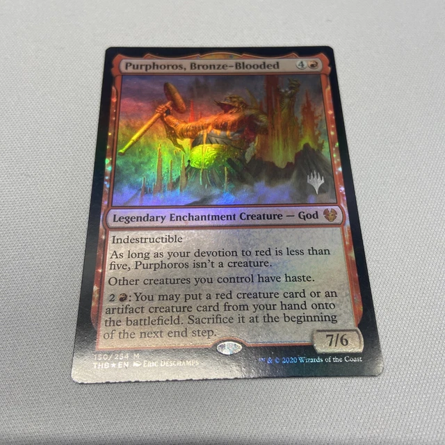 Purphoros's Intervention 2x FOIL THB MTG Theros Beyond Death Rare MINT red
