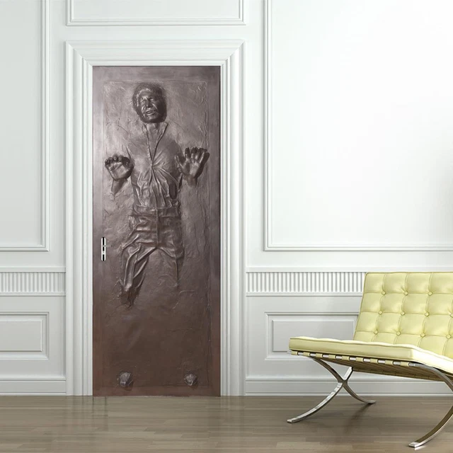 Han solo carbonite discount door wrap