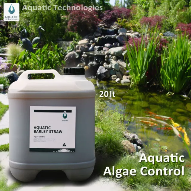 Aquatic Extract of Barley Straw 20L for Algae Control in Dams & Ponds 2