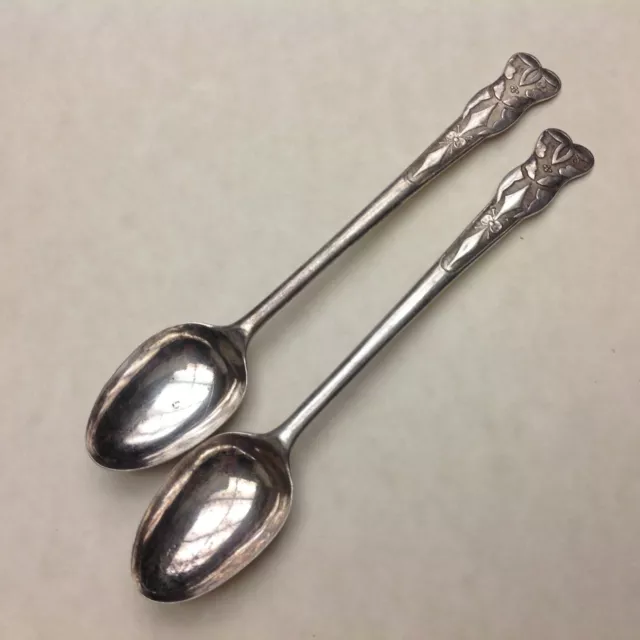 ANTIQUE STERLING SILVER HALLMARKED CHINESE EXPORT SPOON - 2 Available cd