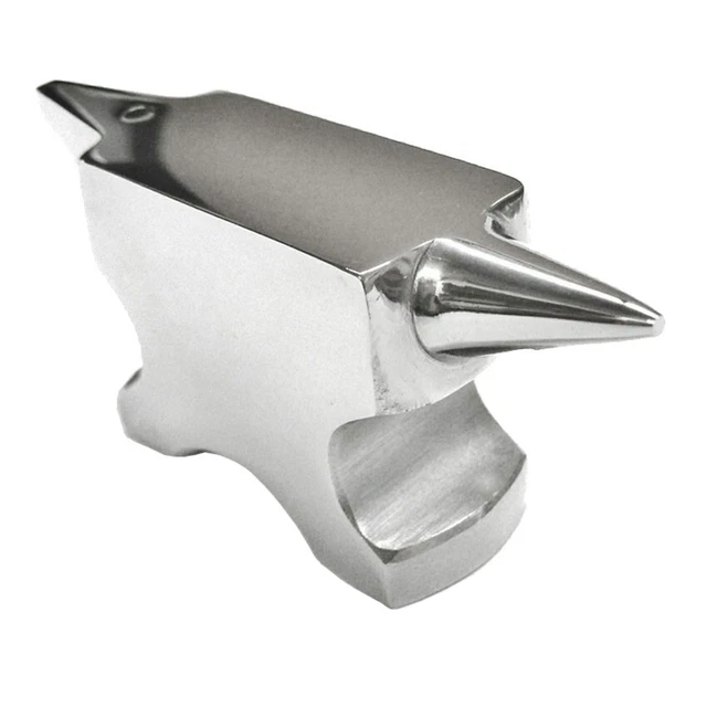 DOUBLE HORN ANVIL Steel Block Jewelry Making Bench Tool Mini Forming