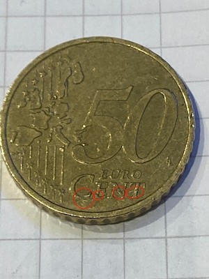 Pièce 50 Centimes Espagne Cervantes 2001 Valeur