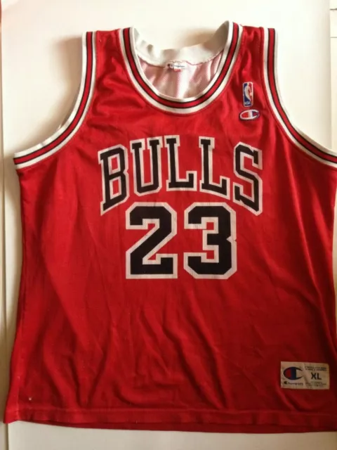 Maillot Basket Jersey Nba Champion Chicago Bulls - Michael Jordan