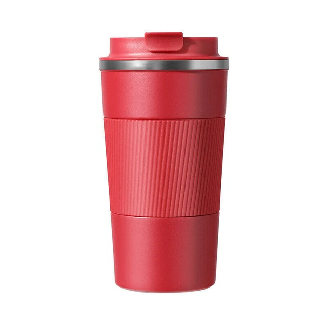 Insulated Coffee Mug Cup Travel Thermal Stainless Steel Flask Vacuum Leakproof