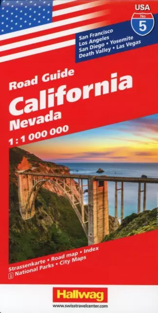 Hallwag USA Road Guide 05. California 1 : 1 000 000 - 9783828307568