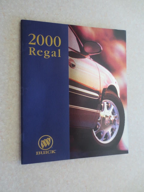2000 BUICK REGAL car advertising booklet $35.00 - PicClick AU